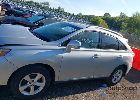2010 Lexus Rx 350 from USA, damaged, VIN 2T2BK1BA4AC042155
